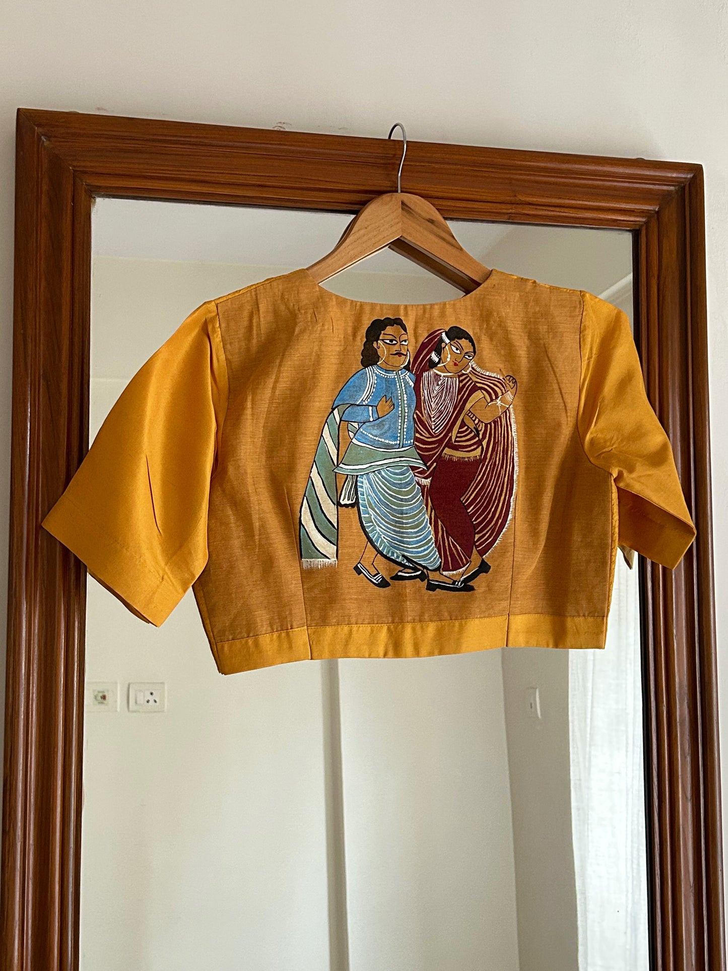 BABU BIBI MUSTARD SILK