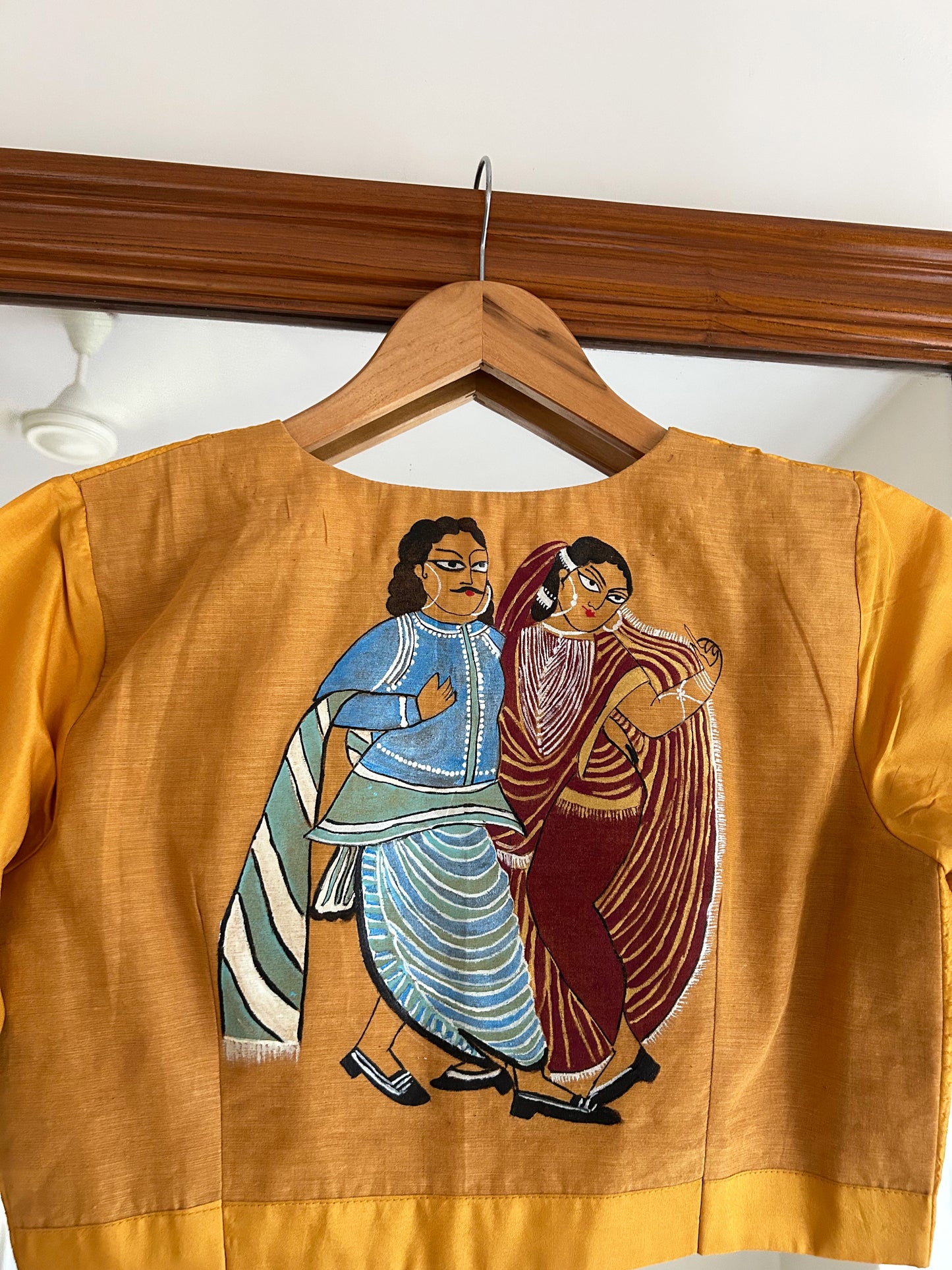 BABU BIBI MUSTARD SILK