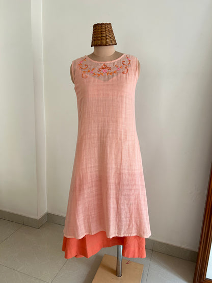 Pia Peach dress