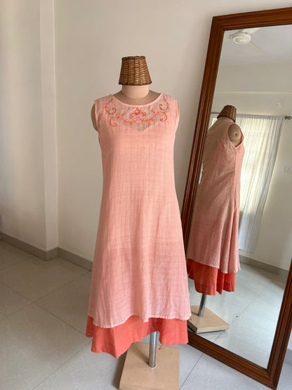 Pia Peach dress