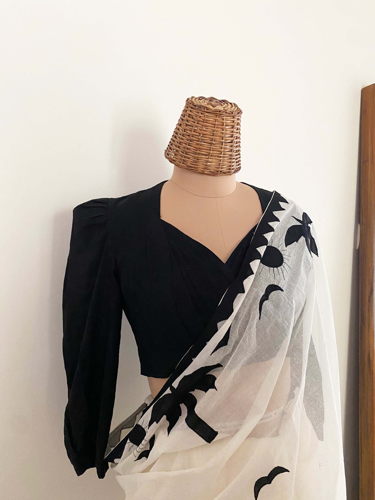 QALA Applique saree