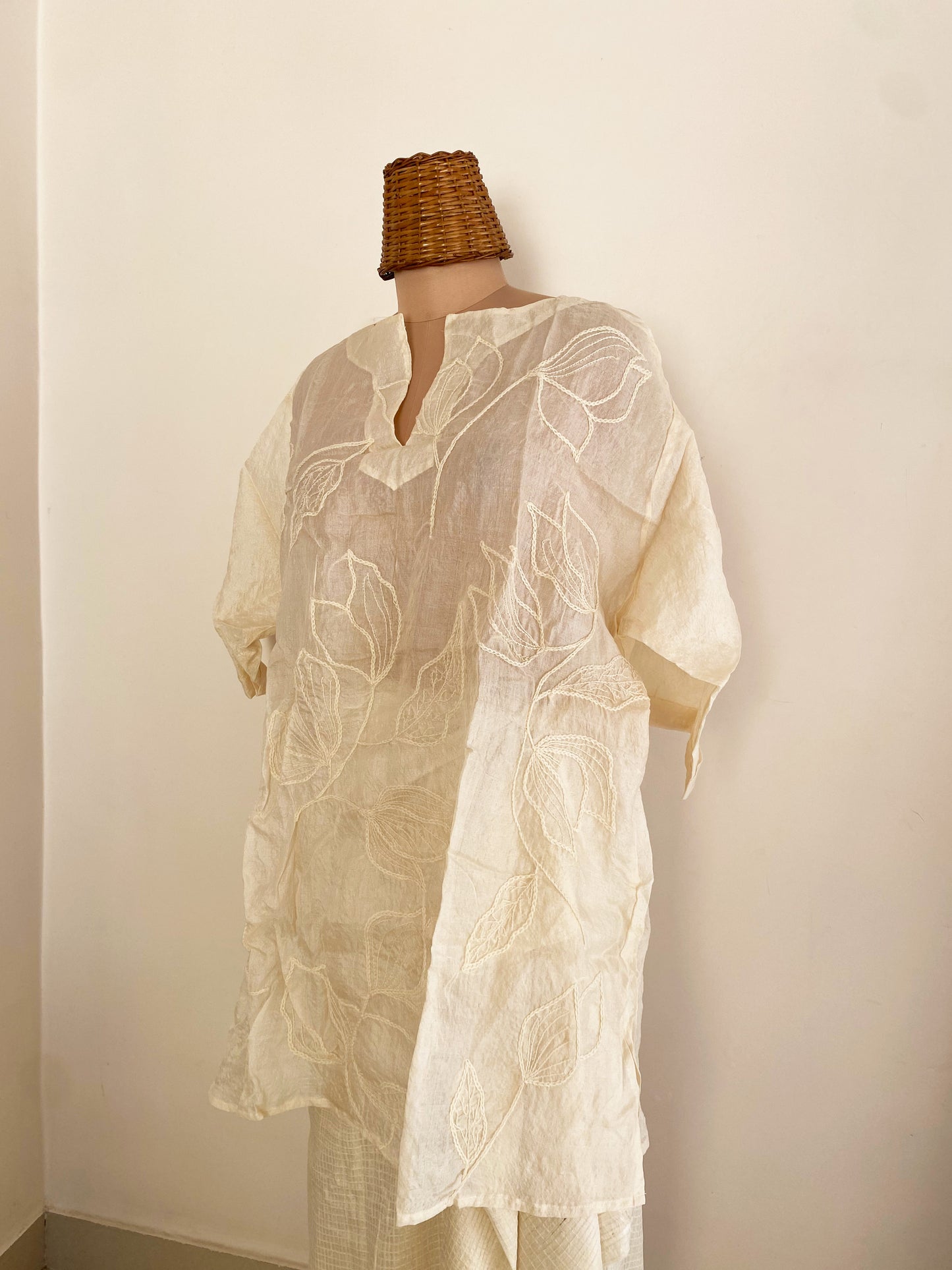 Paper Flower SILK TOP