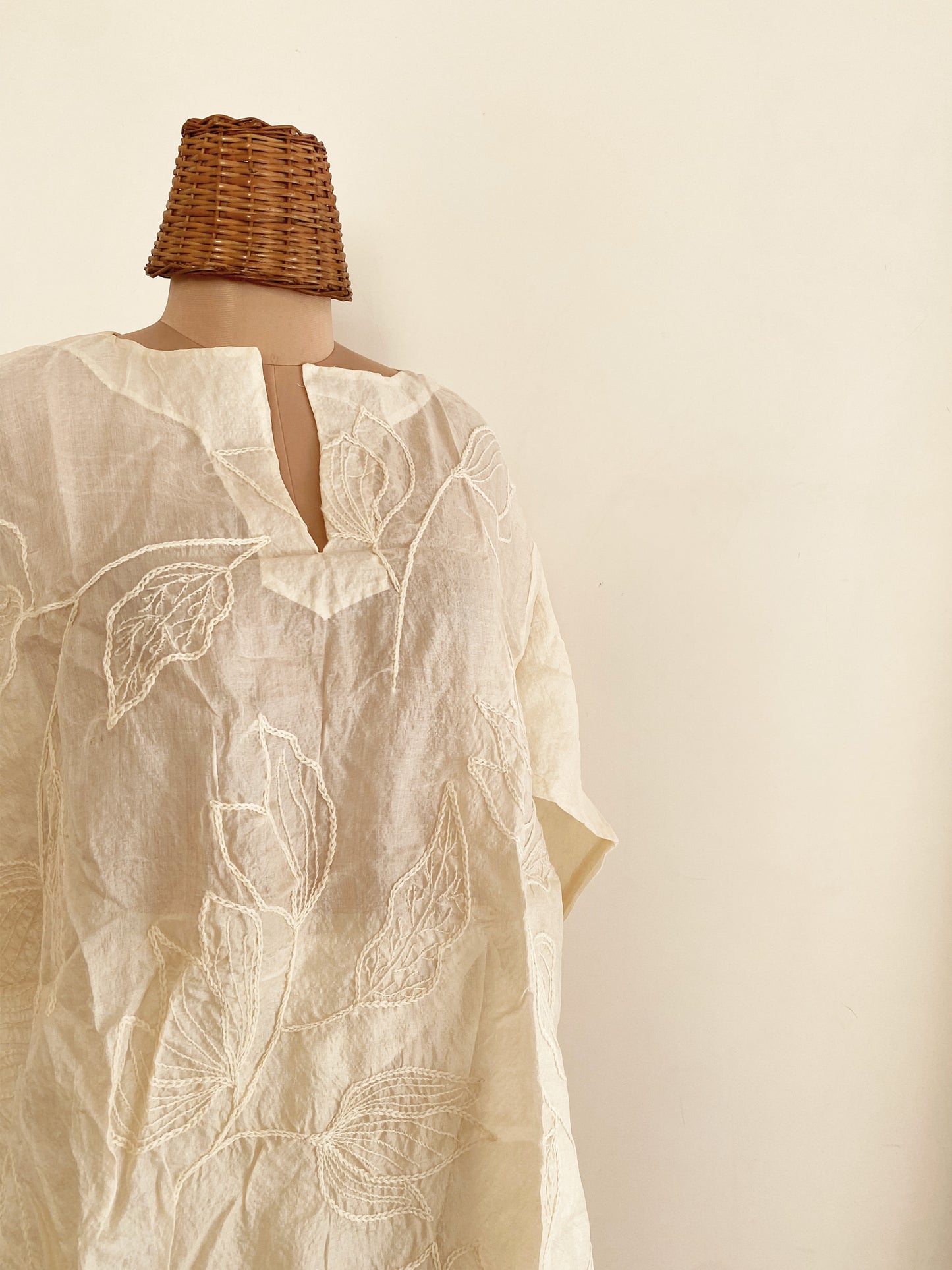 Paper Flower SILK TOP