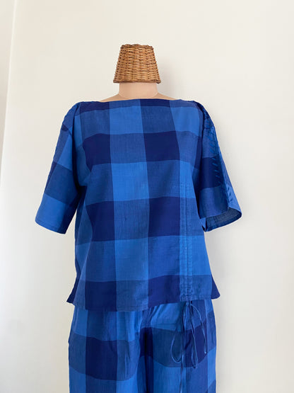 Neela KHADI EMBROIDERED SET