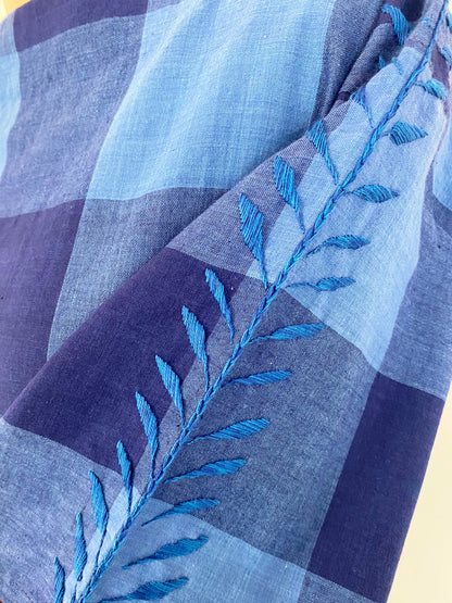 Neela KHADI EMBROIDERED SET