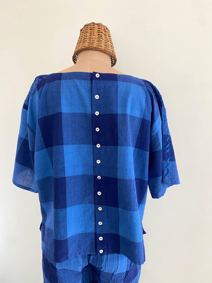 Neela KHADI EMBROIDERED SET