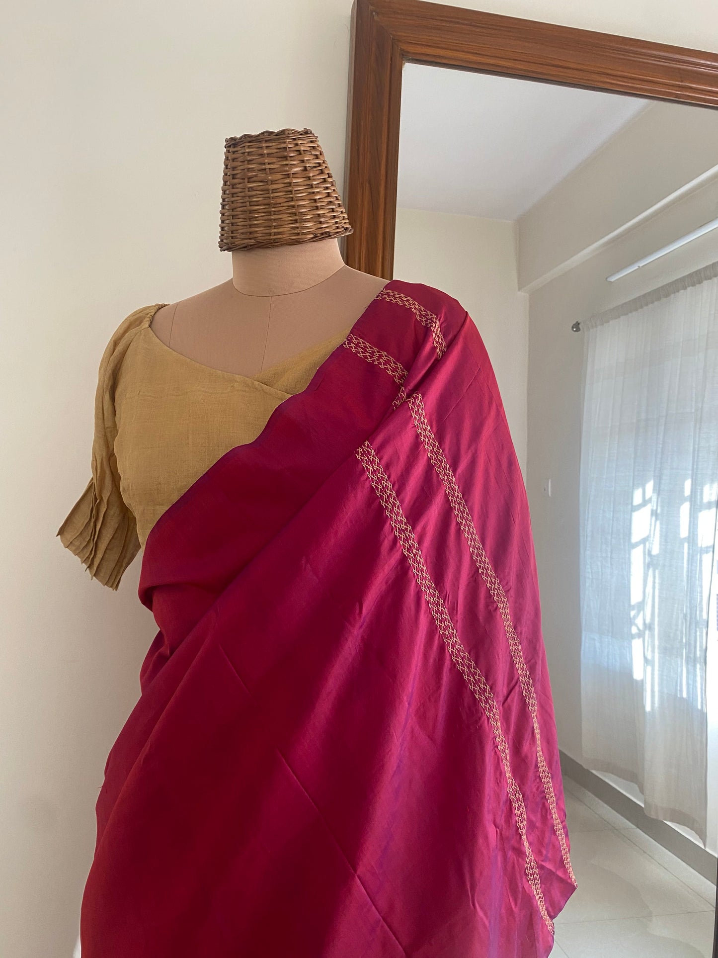 Folk Saree Pink