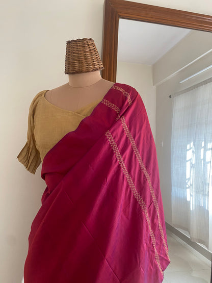 Folk Saree Pink