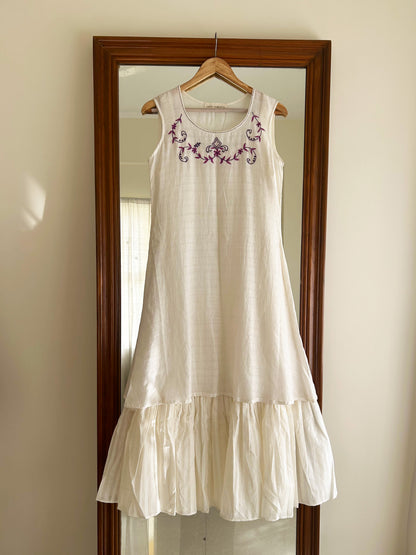PIA Milky white Dress