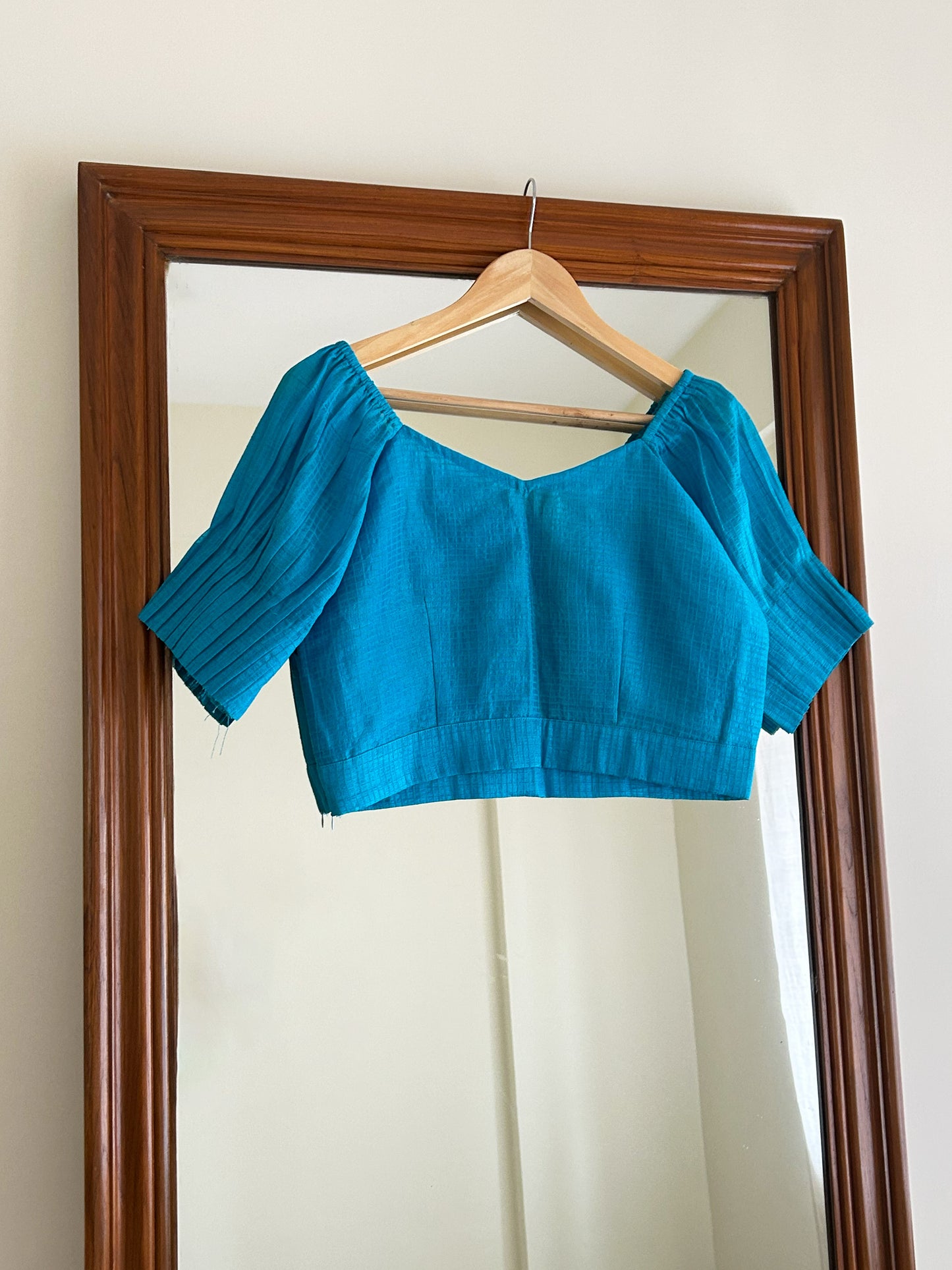 Baani SILK Blue Check