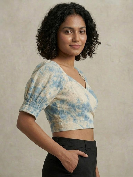 Baani - Blue mud print