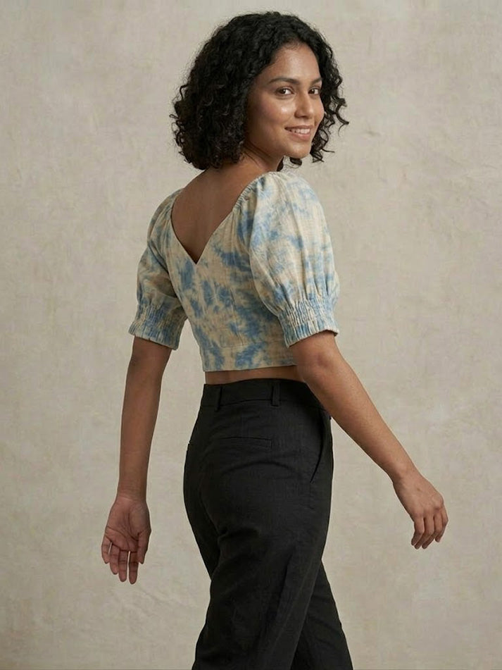 Baani - Blue mud print