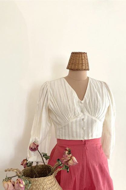 Ivory Eva Blouse