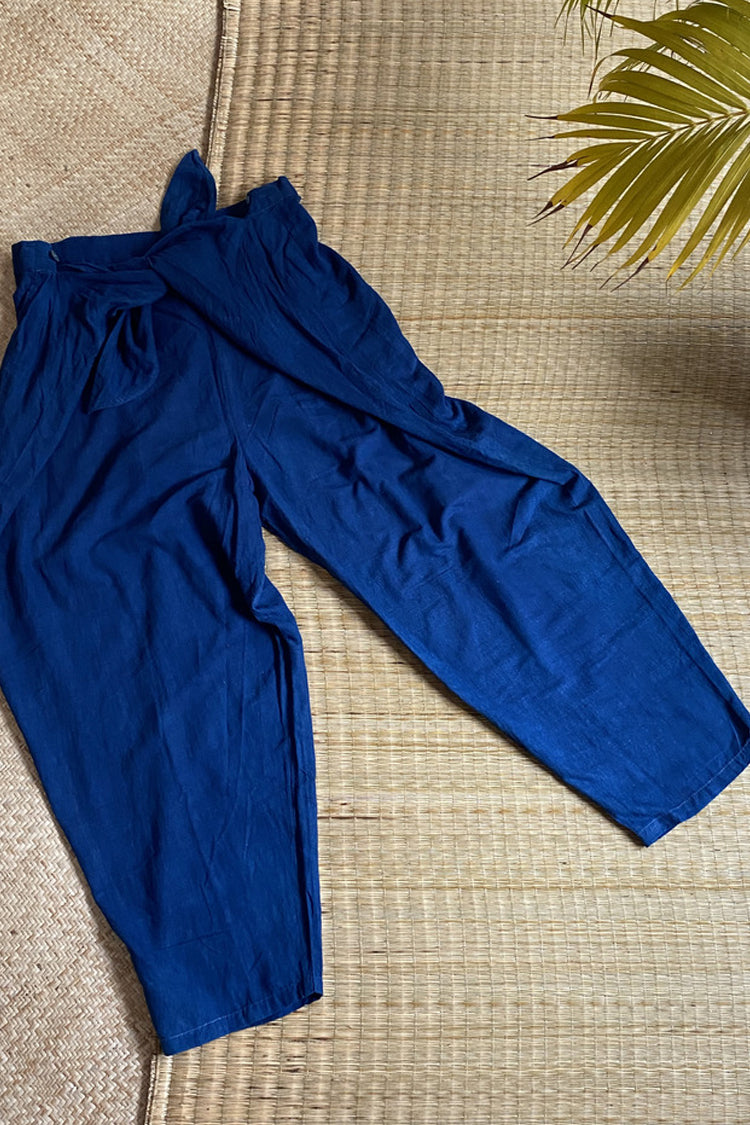 Indigo Wrap Pant