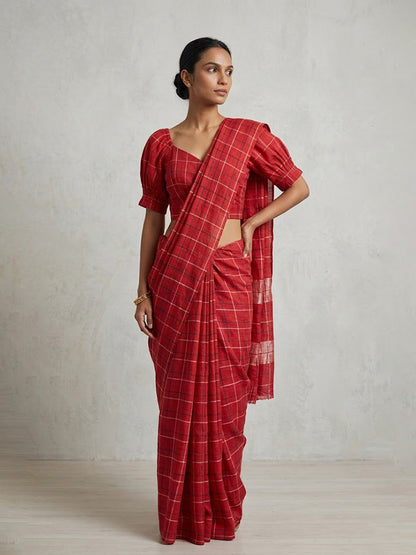 Marie and Baani- red set