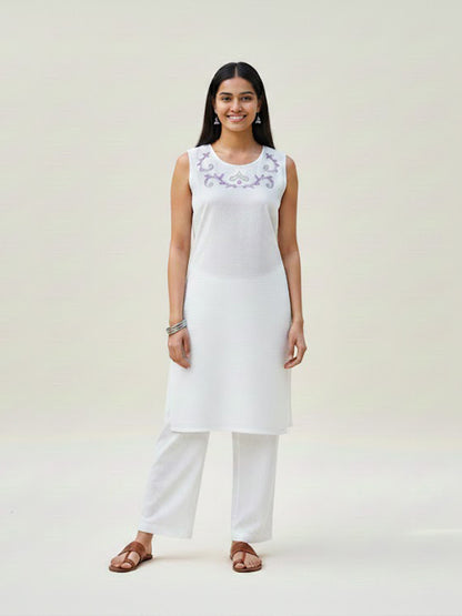 PIA Milky white Dress